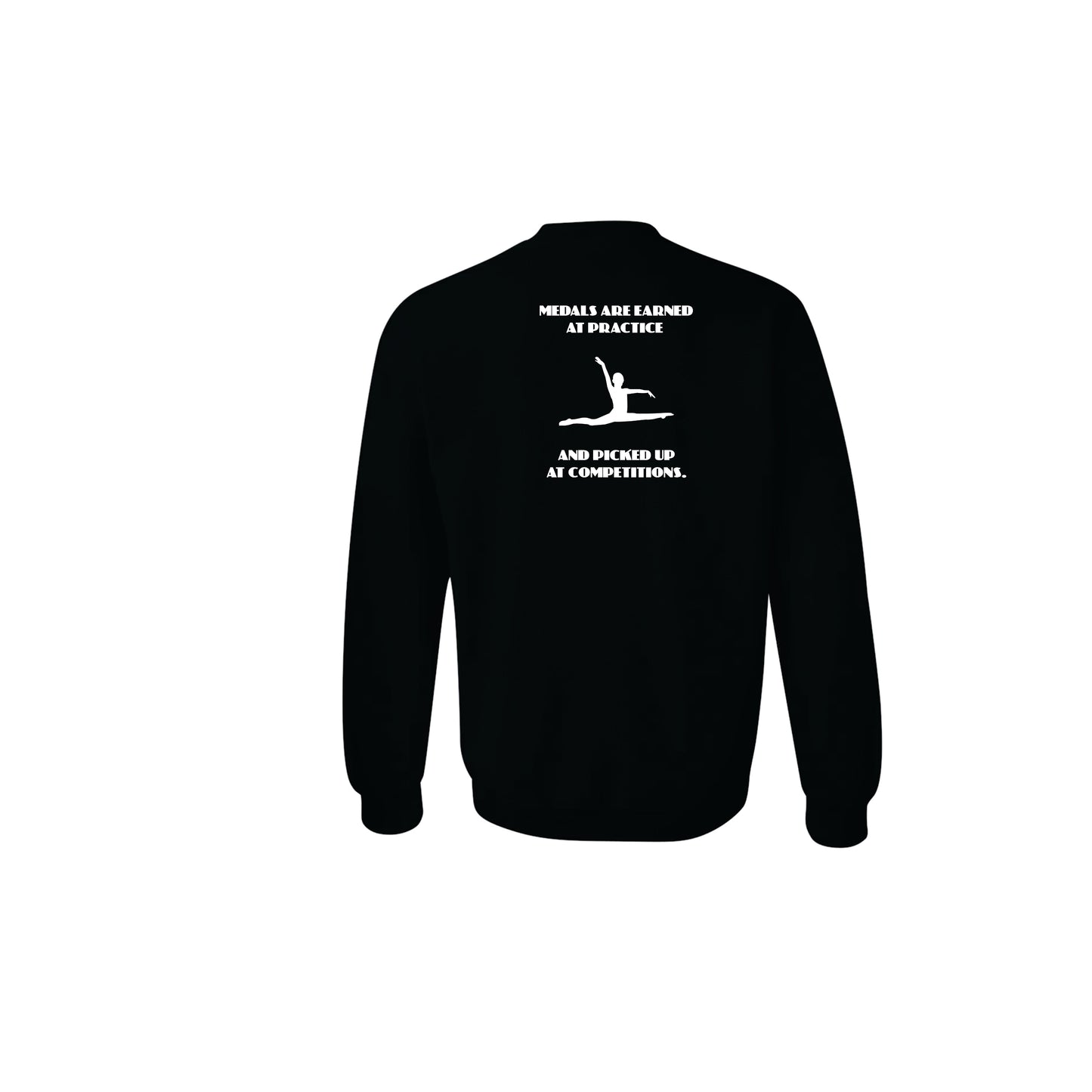 Burlington YMCA Apparel - Medals Are Earned Crewneck