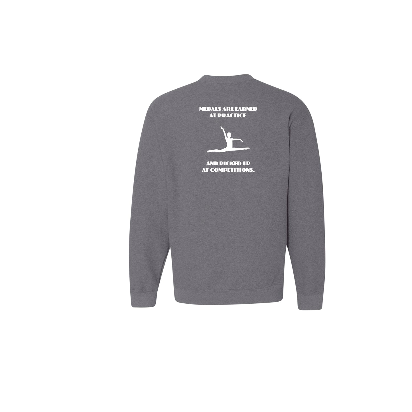 Burlington YMCA Apparel - Medals Are Earned Crewneck