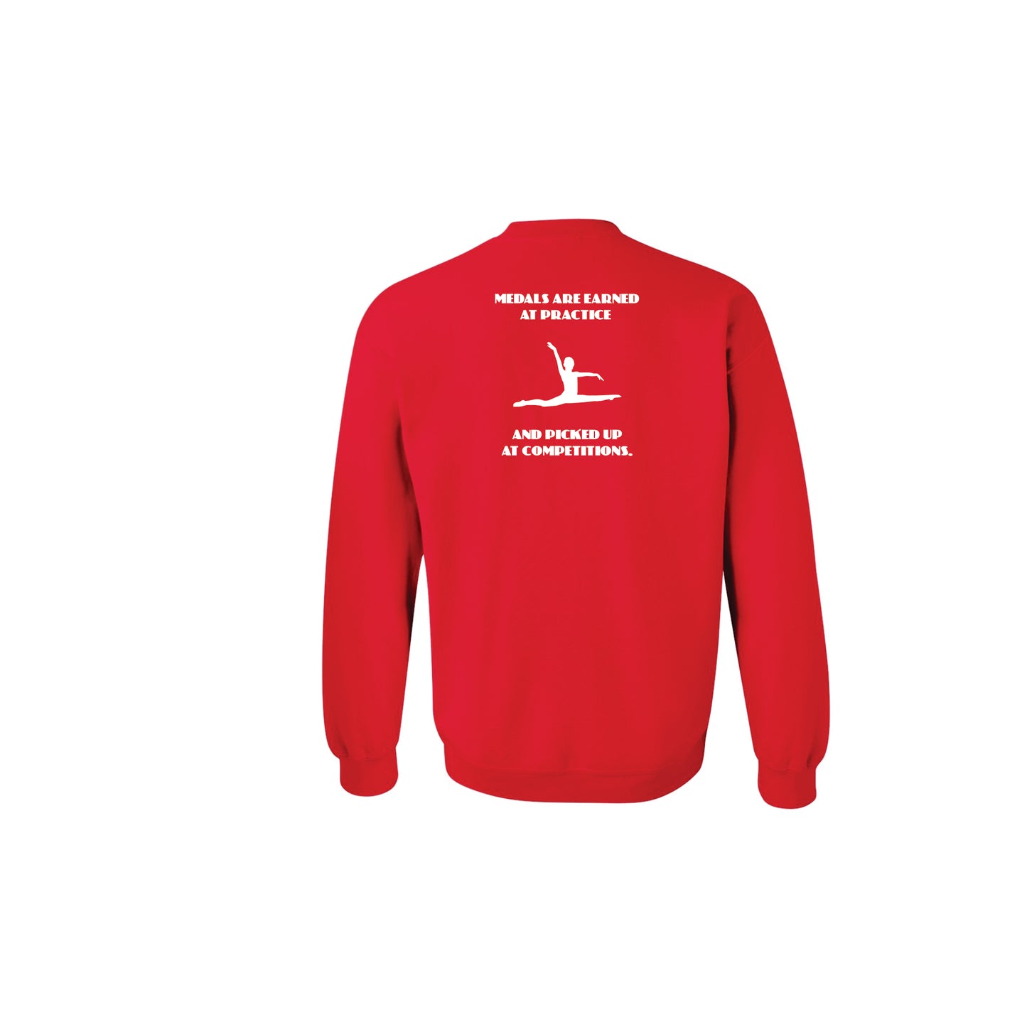 Burlington YMCA Apparel - Medals Are Earned Crewneck