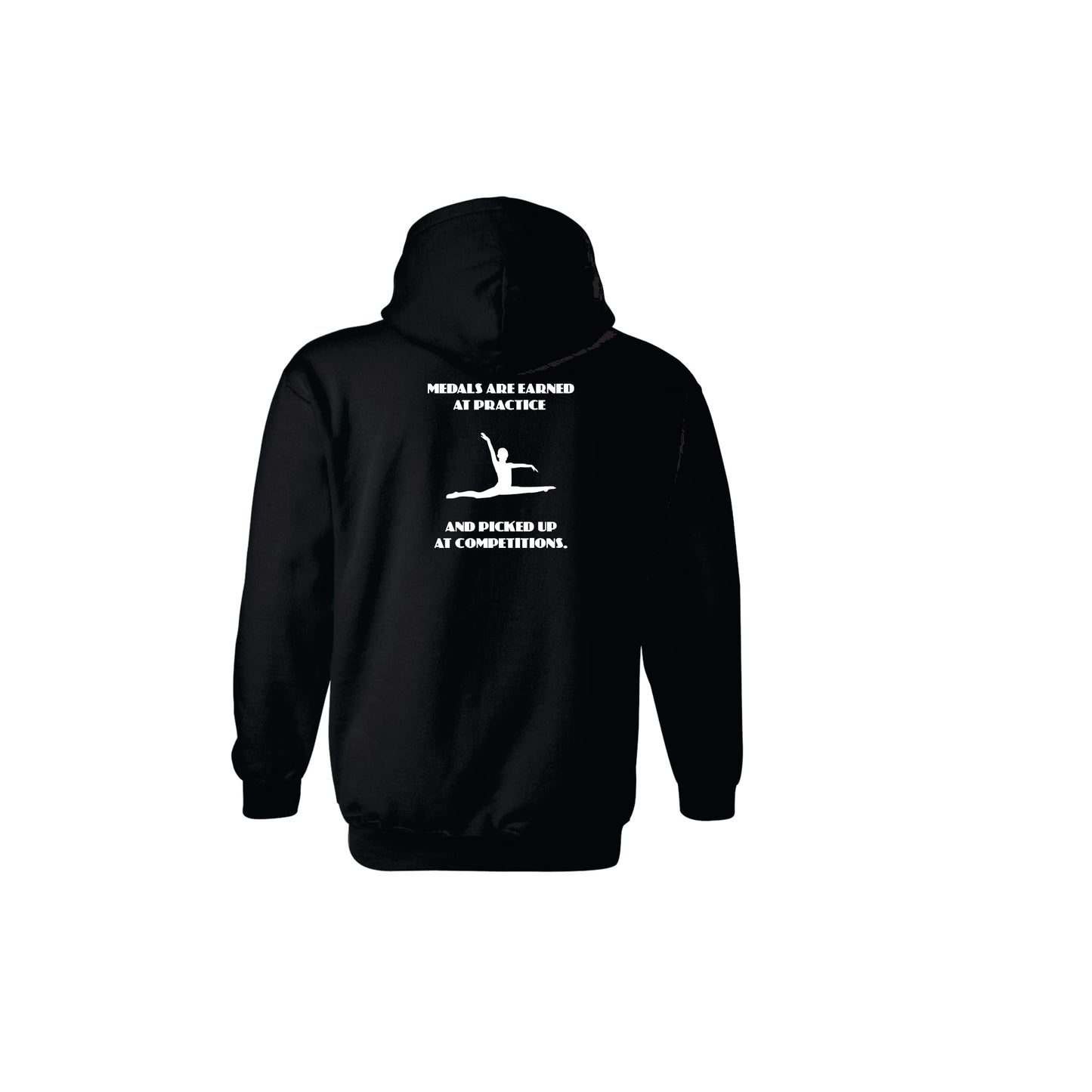 Burlington YMCA Apparel - Medals Are Earned Hooded Sweatshirt