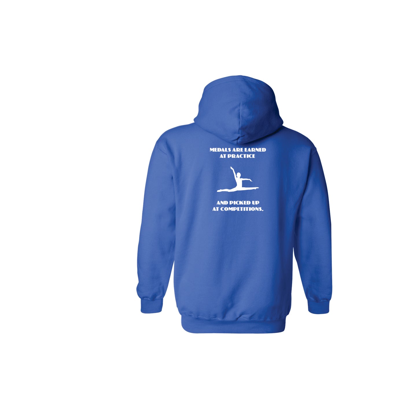 Burlington YMCA Apparel - Medals Are Earned Hooded Sweatshirt