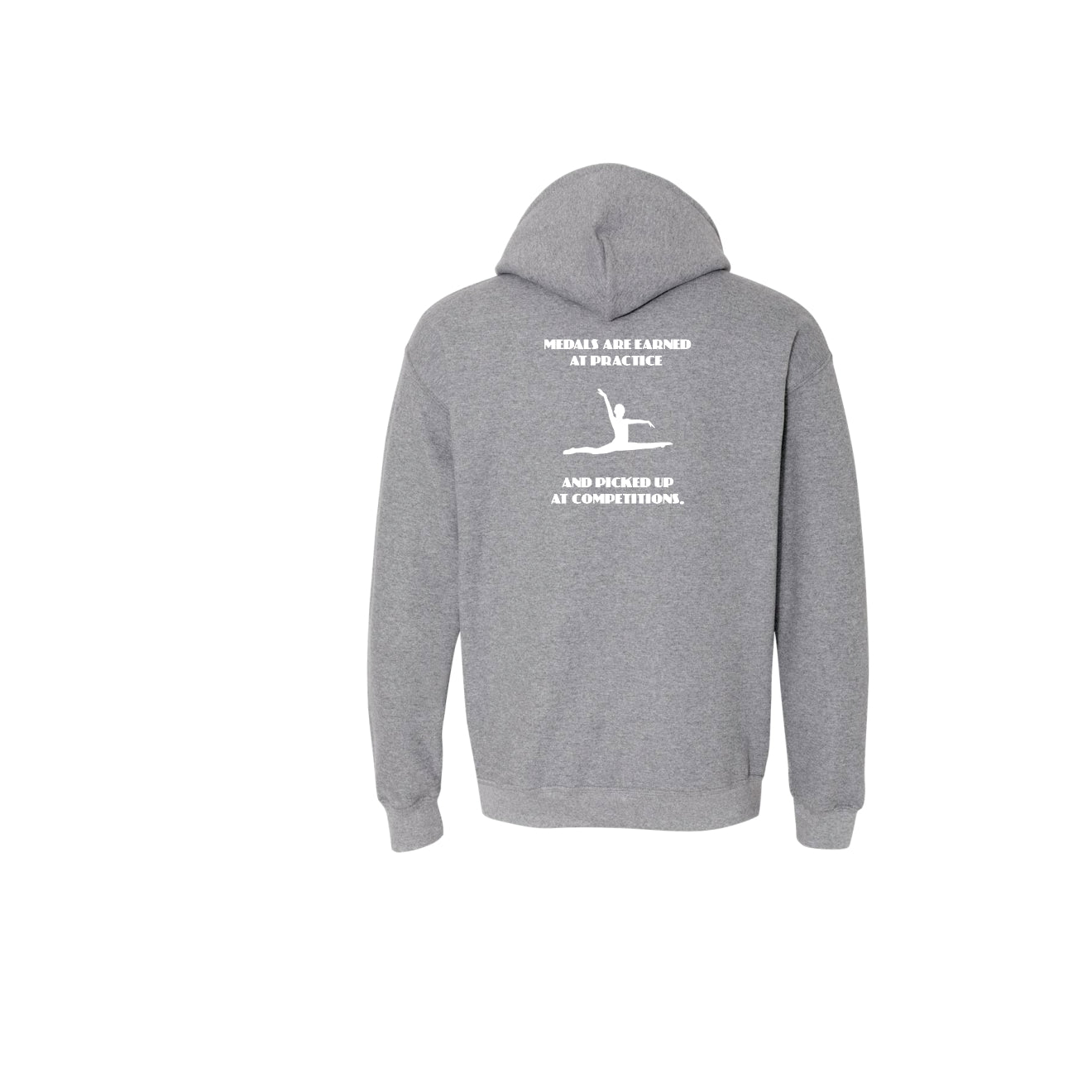 Burlington YMCA Apparel - Medals Are Earned Hooded Sweatshirt