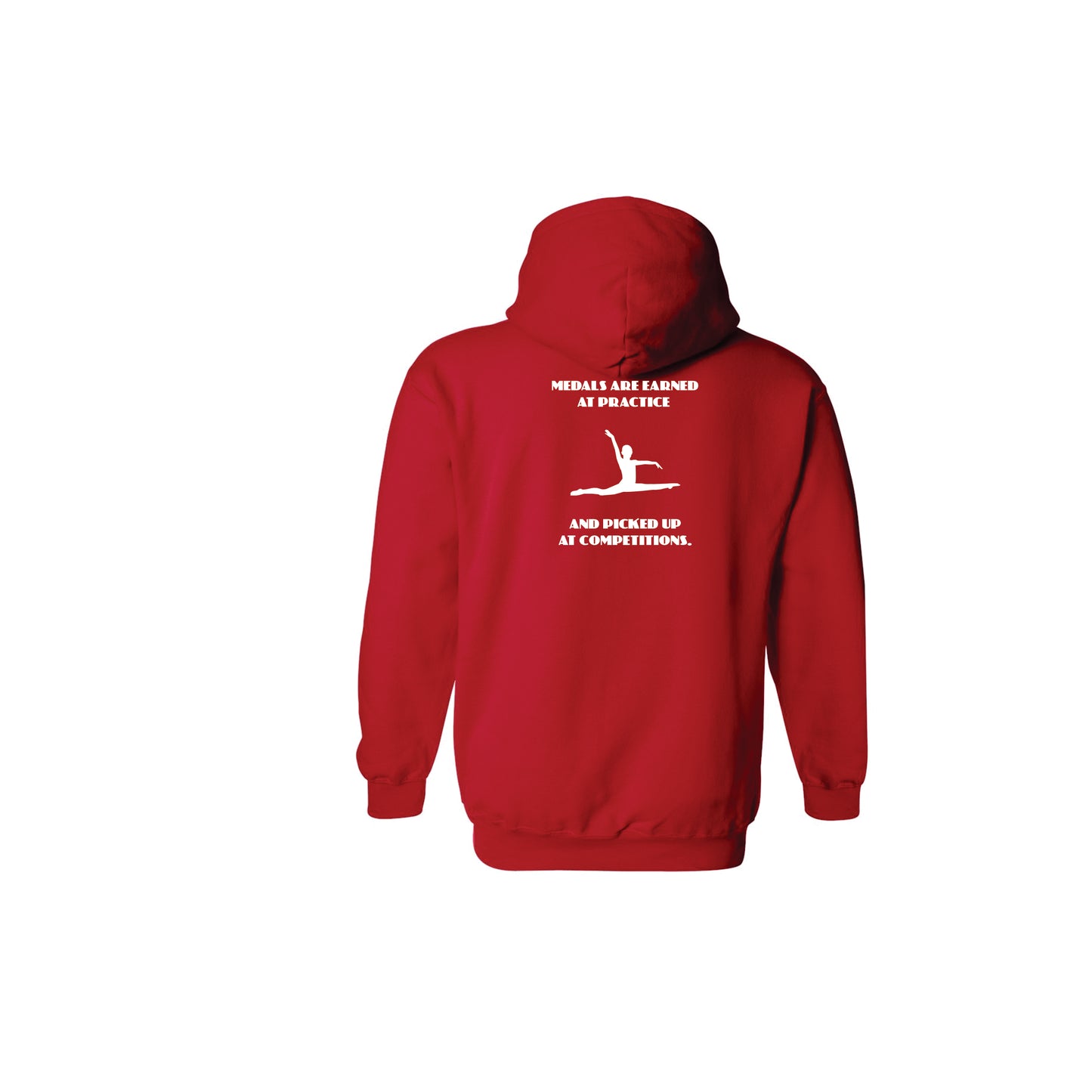 Burlington YMCA Apparel - Medals Are Earned Hooded Sweatshirt