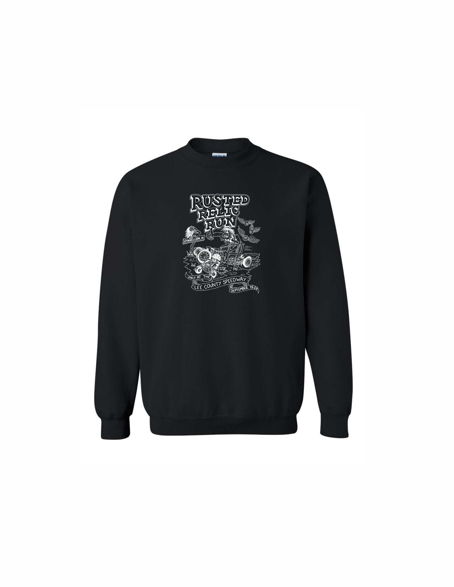 Rusted Relic Run 2025 - Crewneck Sweatshirt