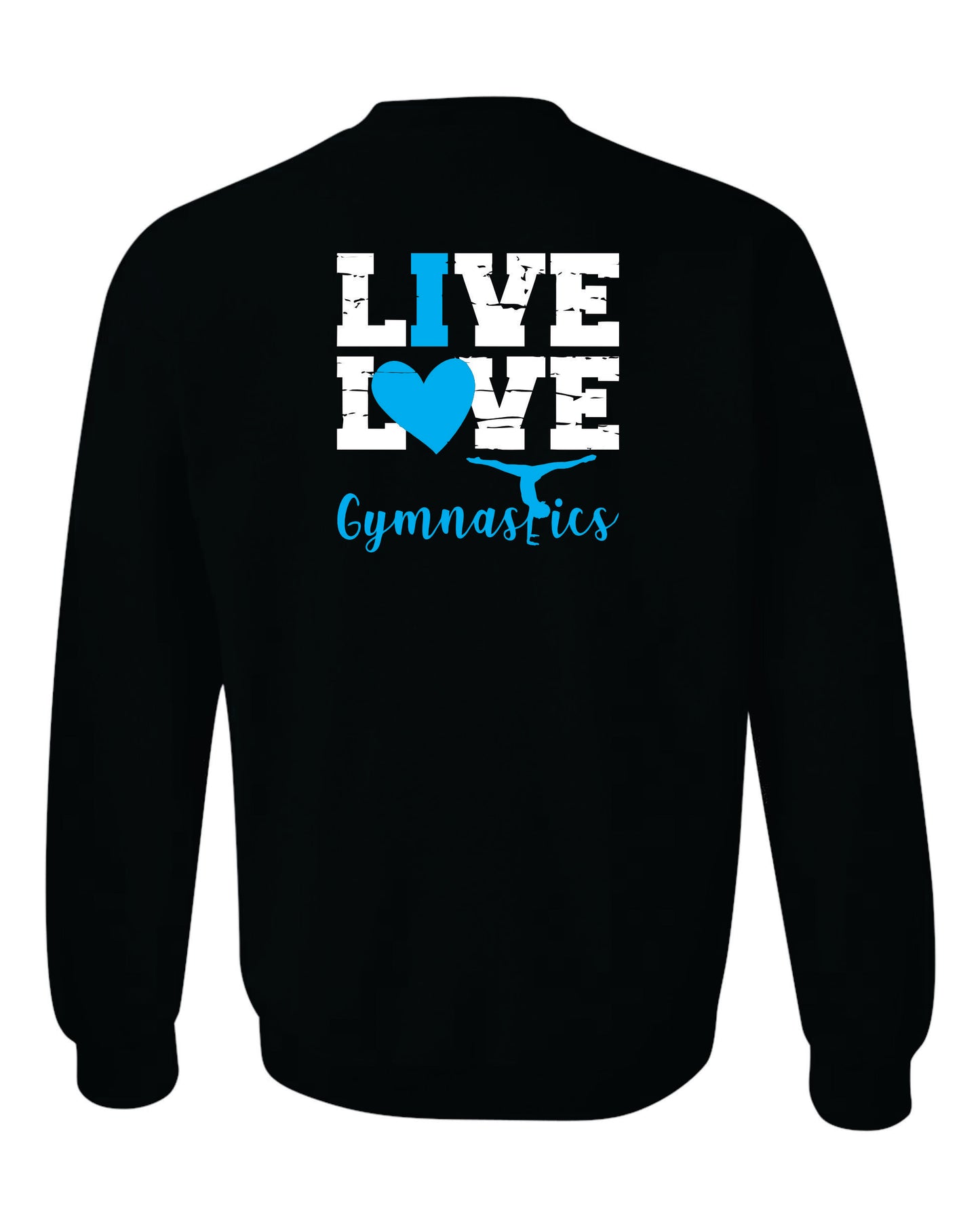 Burlington YMCA Apparel - Live Love Crewneck Sweatshirt