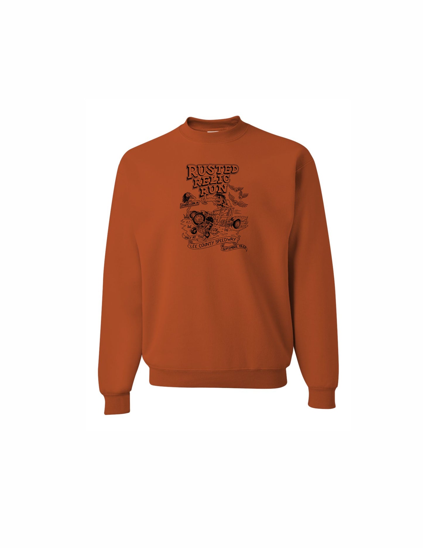 Rusted Relic Run 2025 - Crewneck Sweatshirt