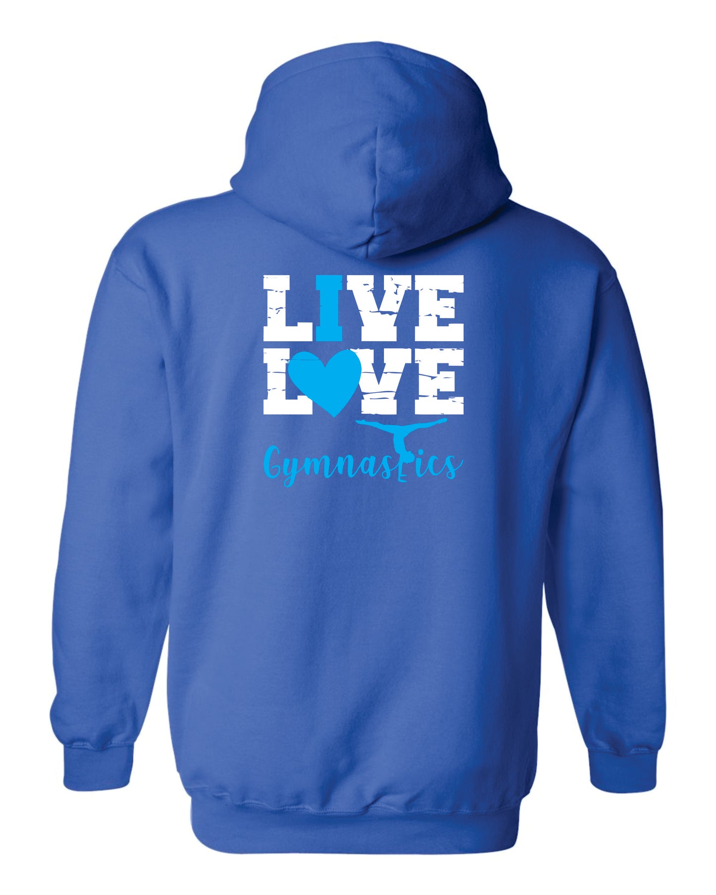 Burlington YMCA Apparel - Live Love Hooded Sweatshirt