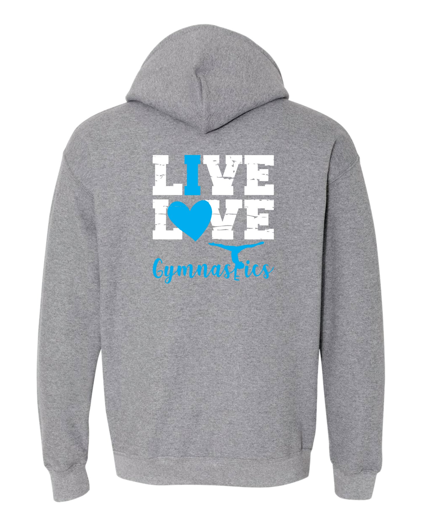 Burlington YMCA Apparel - Live Love Hooded Sweatshirt