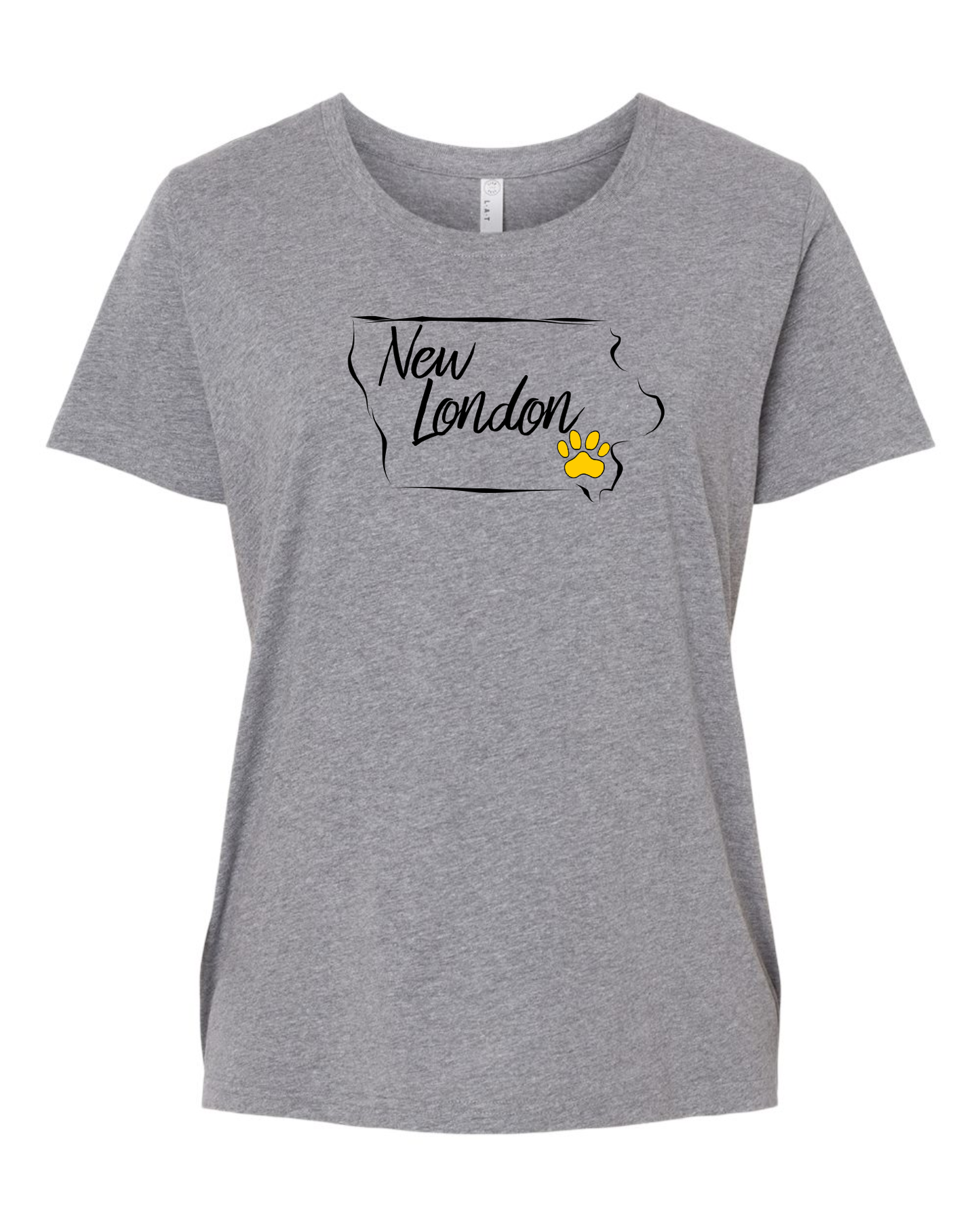 New London Curvy Women's T-Shirt