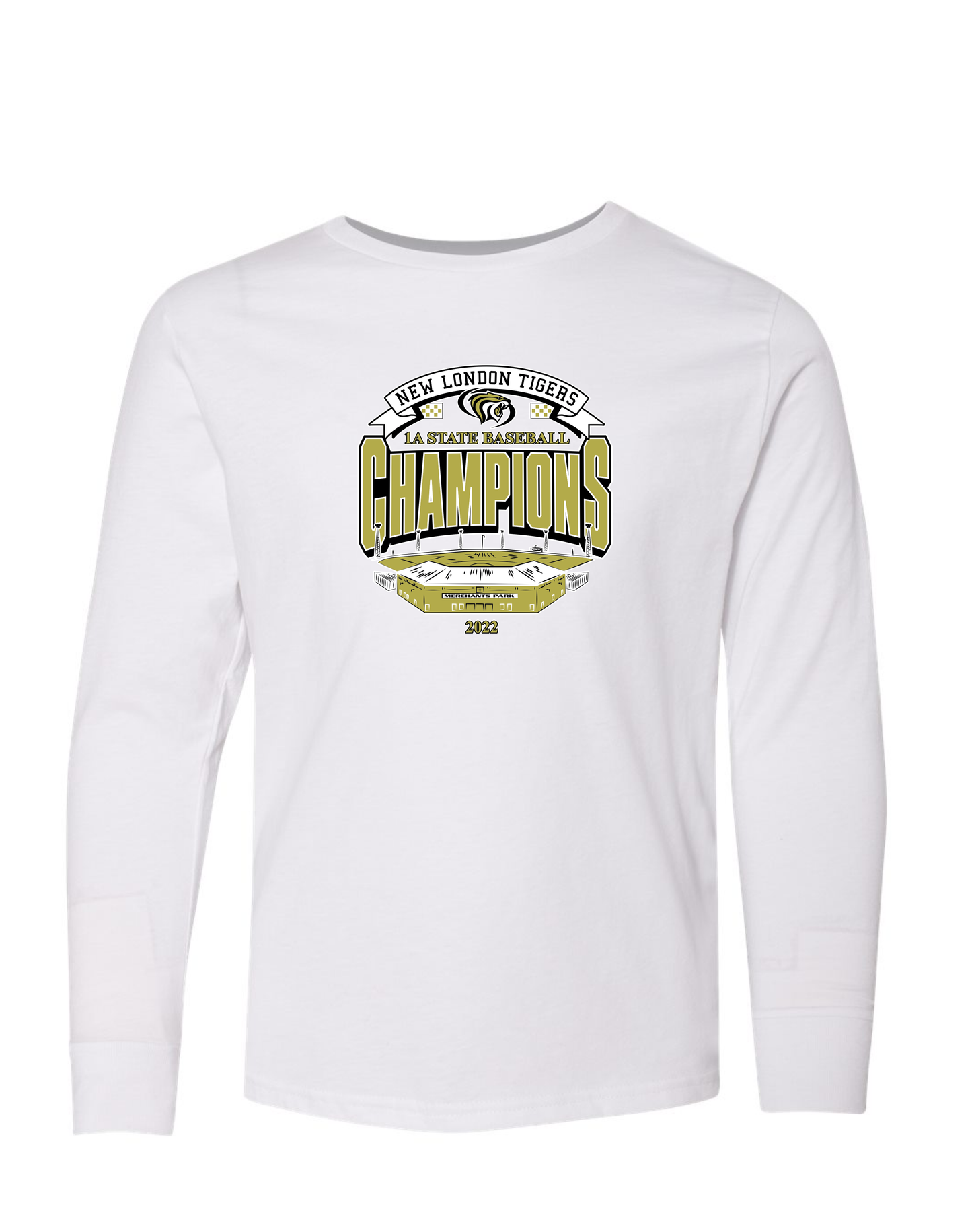 Youth Baseball Champions Long Sleeve