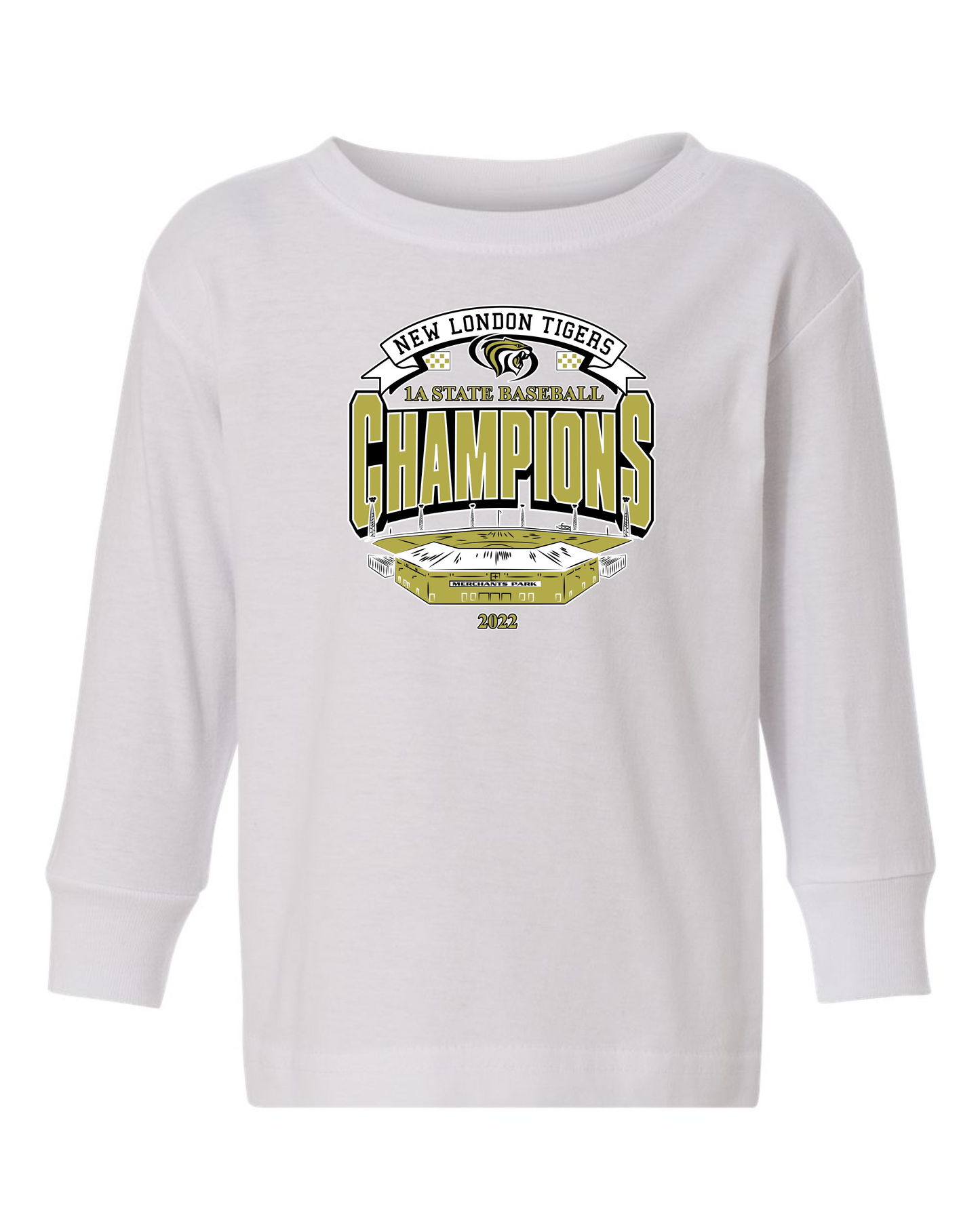Youth Baseball Champions Long Sleeve