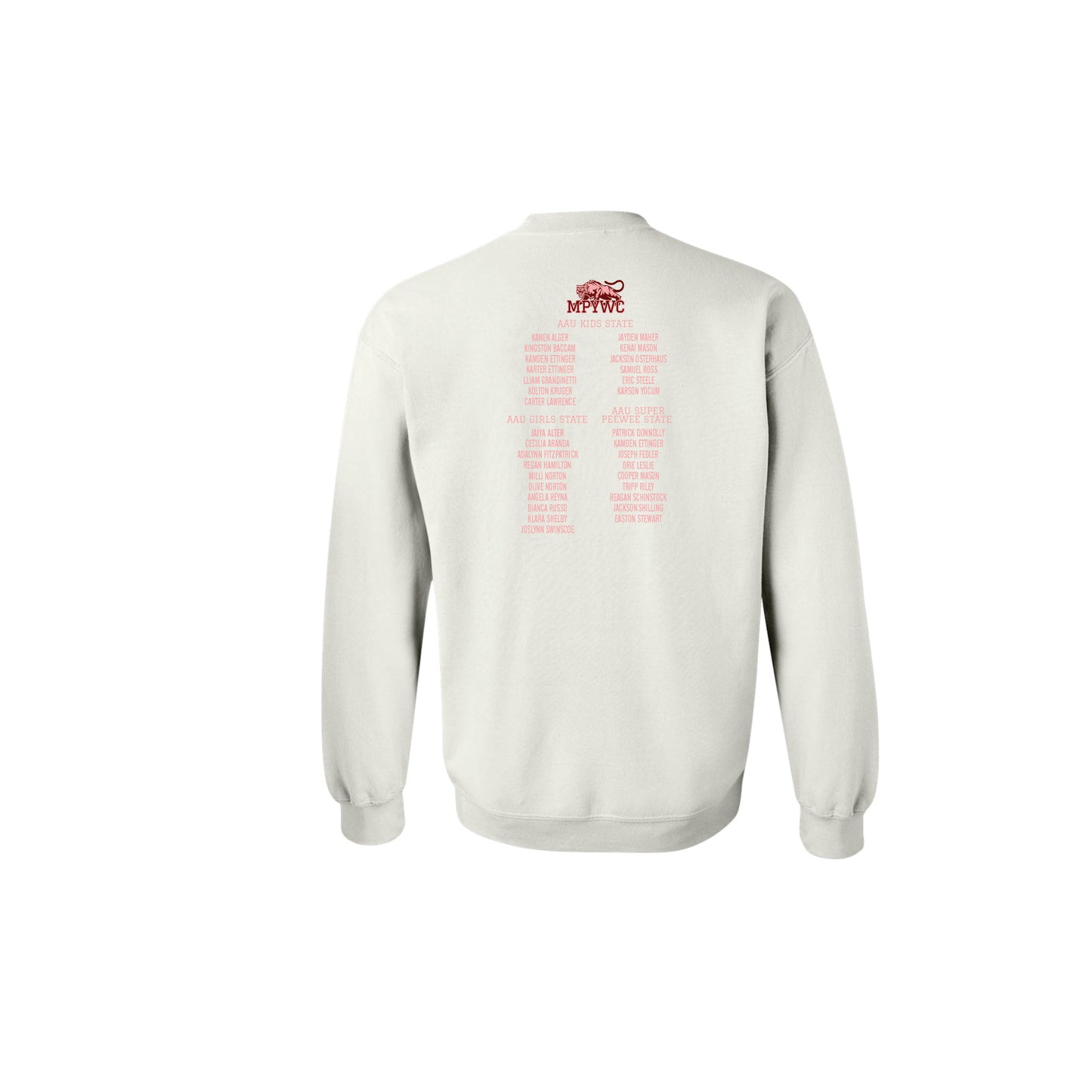 Mt. Pleasant AAU Wrestling - Crewneck Sweatshirt