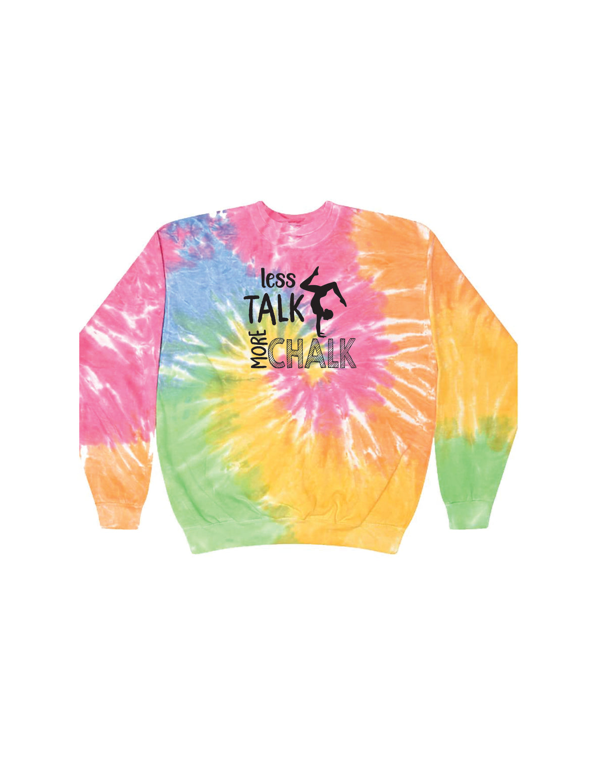 Burlington YMCA Apparel '26 - Less Talk More Chalk - Crewneck