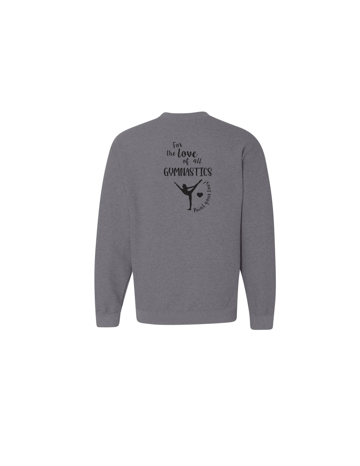 Burlington YMCA Apparel - Point Your Toes - Crewneck