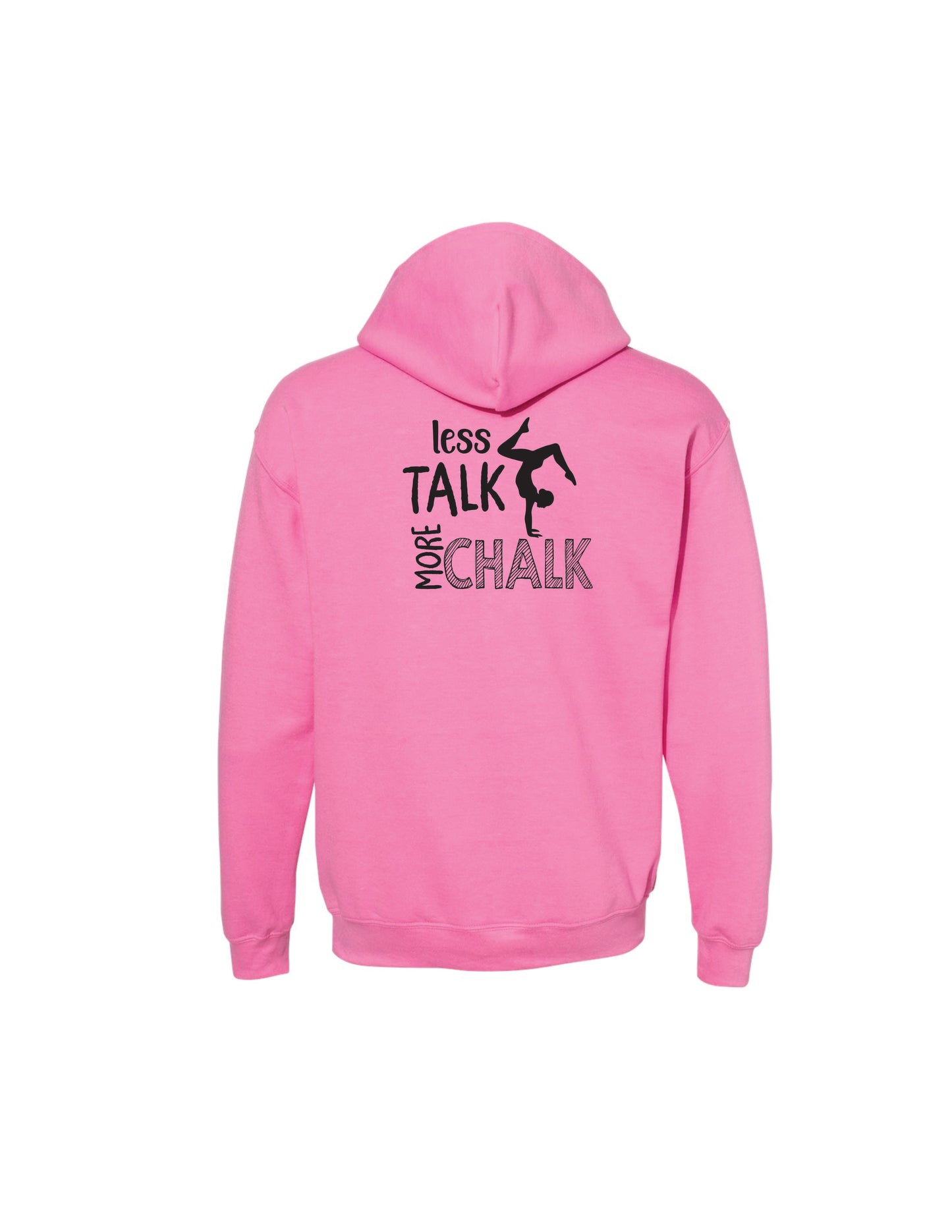 Burlington YMCA Apparel '26 - Less Talk More Chalk Hoodie