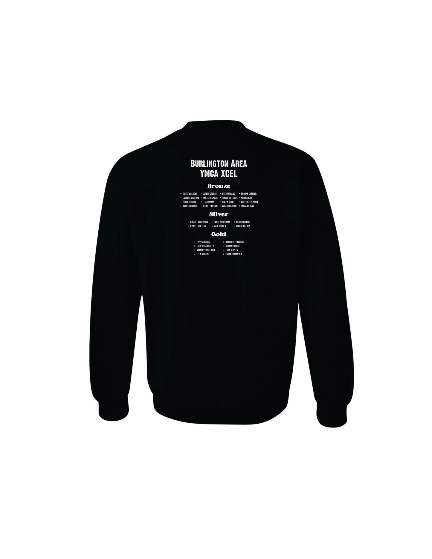 Burlington YMCA - Iowa XCEL - Crew Sweatshirt