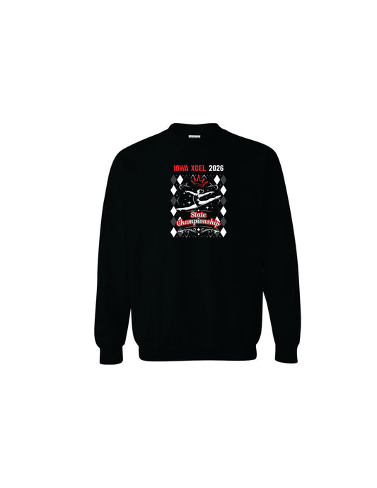Burlington YMCA - Iowa XCEL - Crew Sweatshirt
