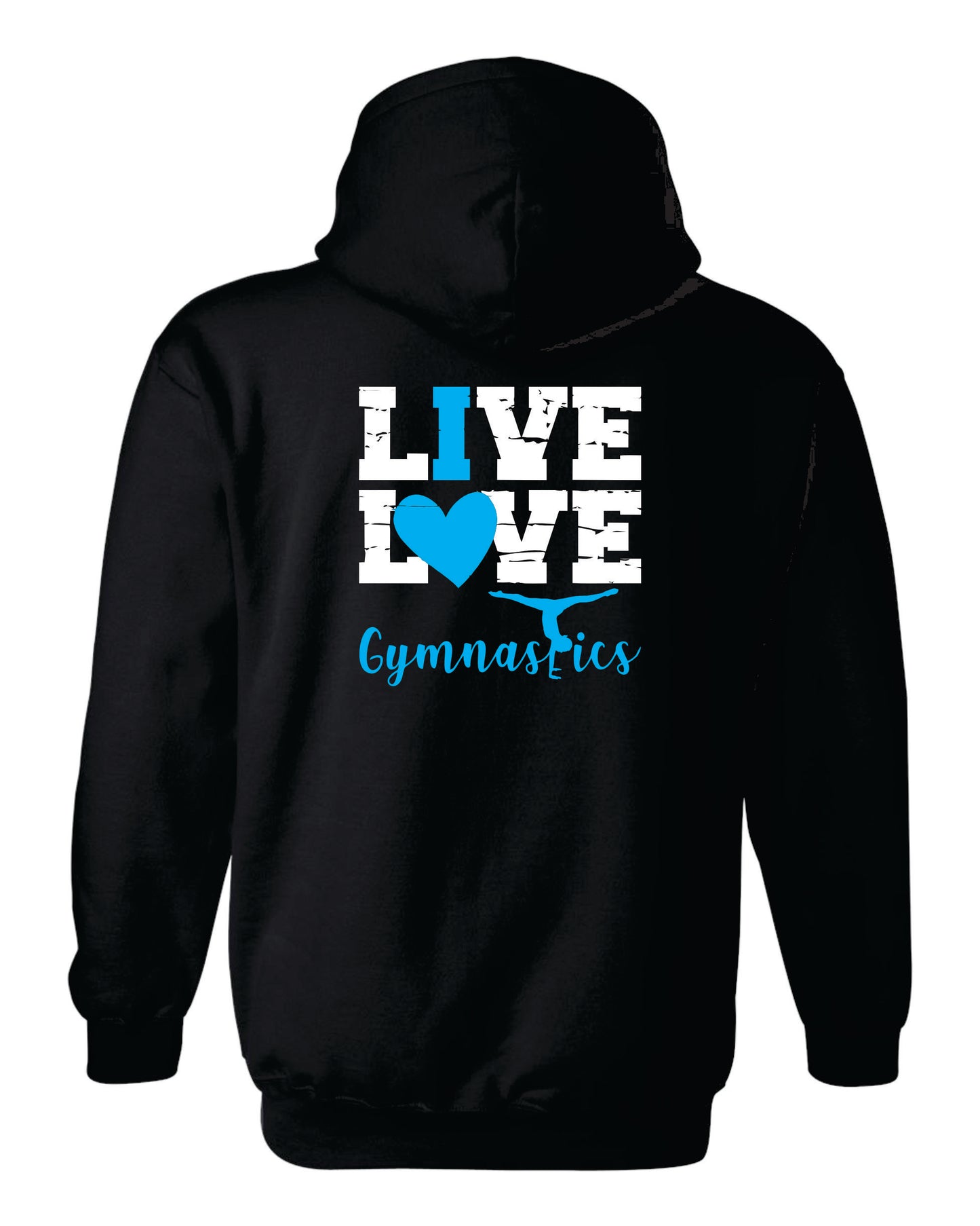 Burlington YMCA Apparel - Live Love Hooded Sweatshirt