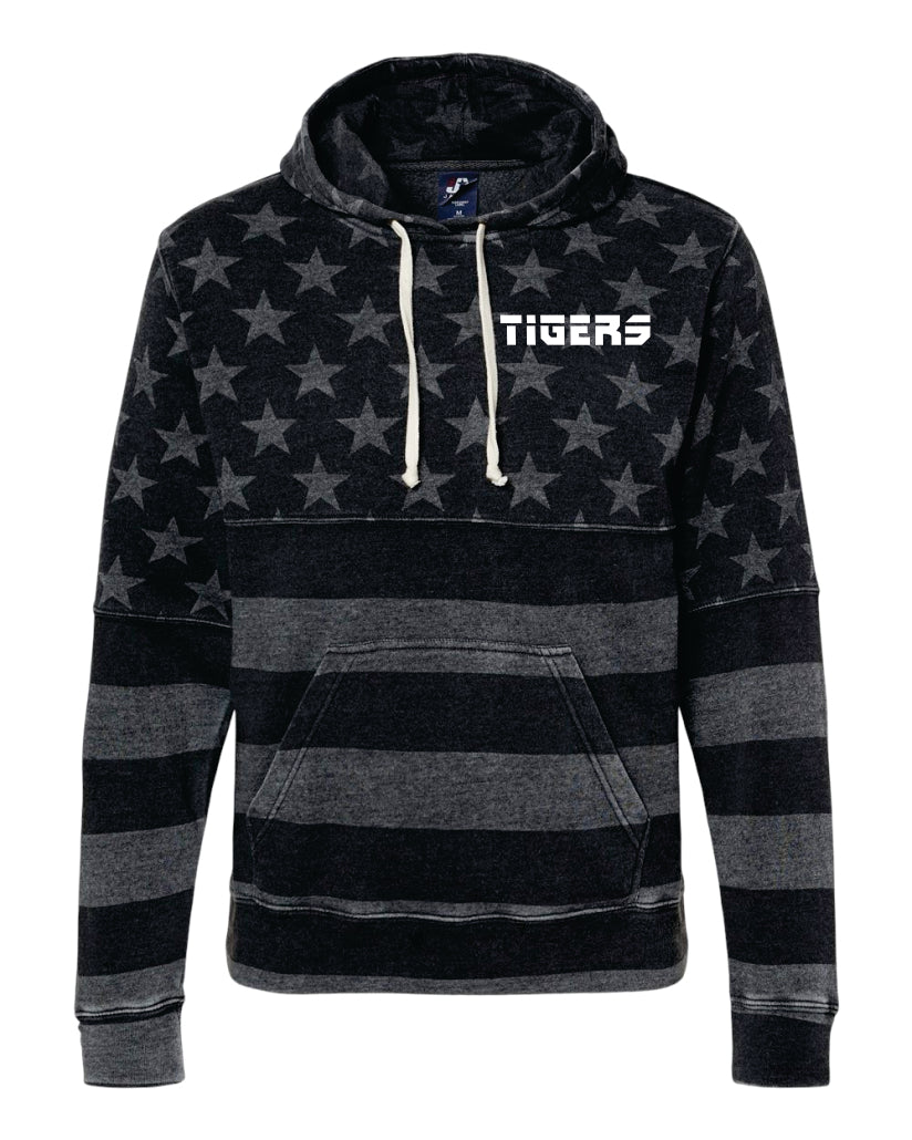 Tigers Flag Hoodies