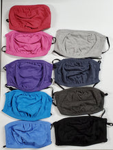 Load image into Gallery viewer, 3 Ply Around the Head Mask w/ Nose Wire
