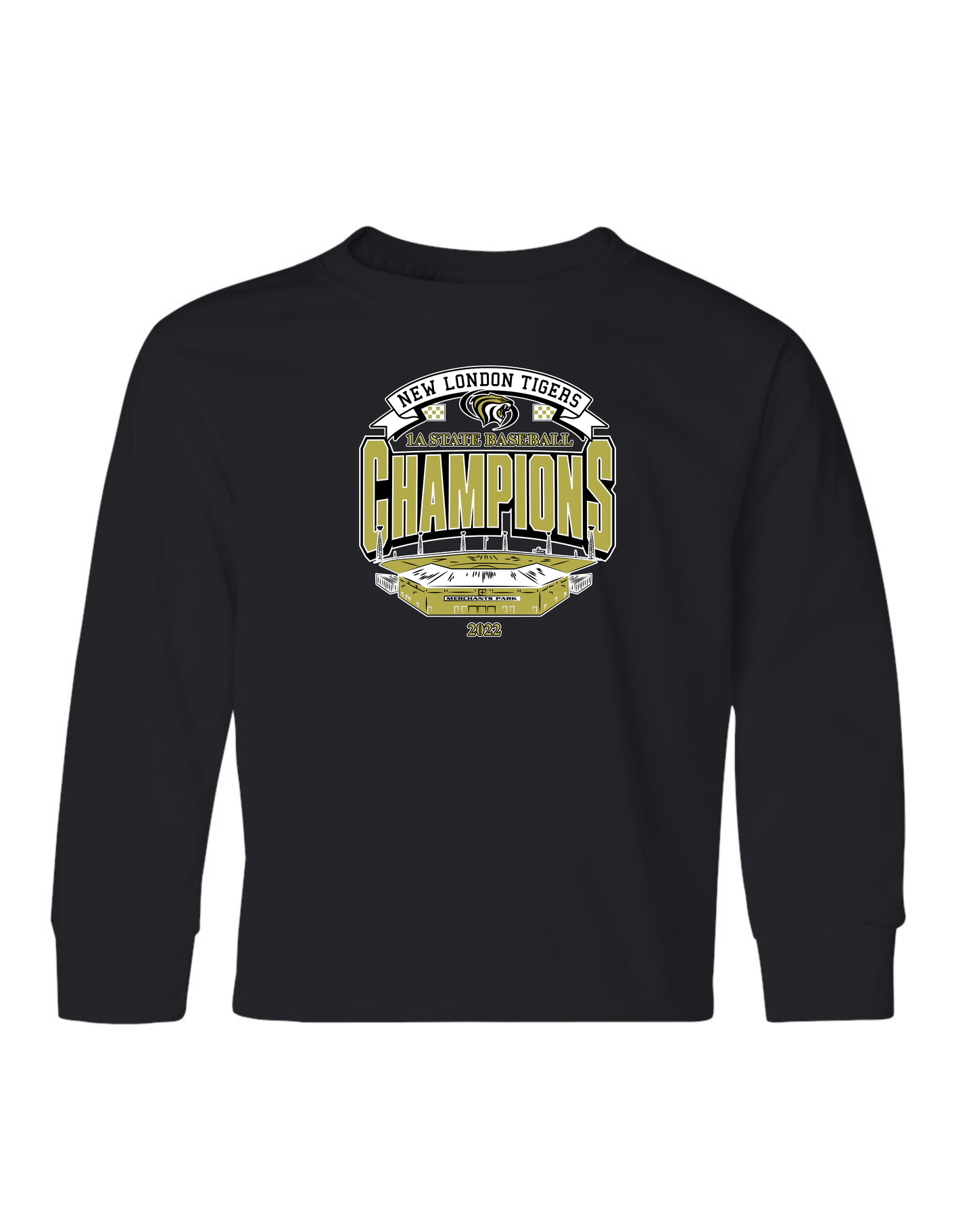 Youth Baseball Champions Long Sleeve
