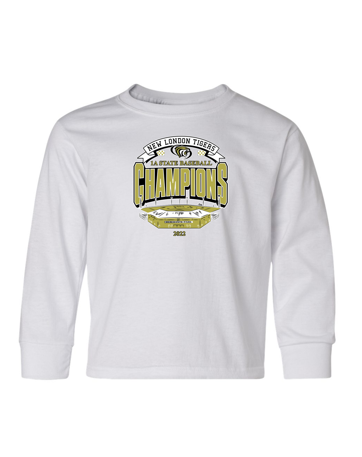 Youth Baseball Champions Long Sleeve