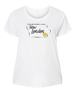New London Curvy Women's T-Shirt