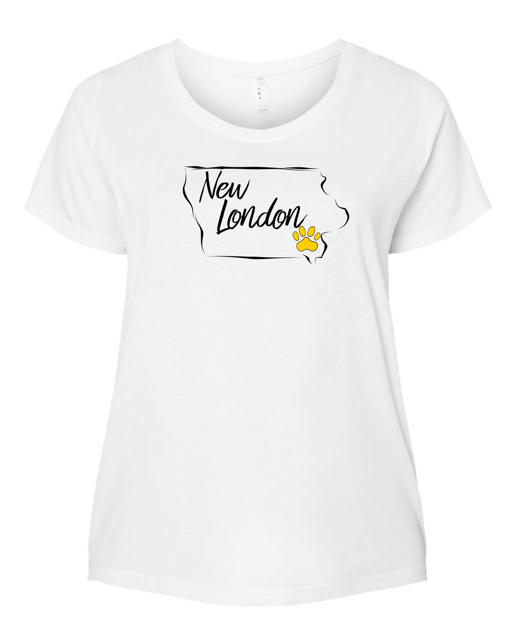 New London Curvy Women's T-Shirt