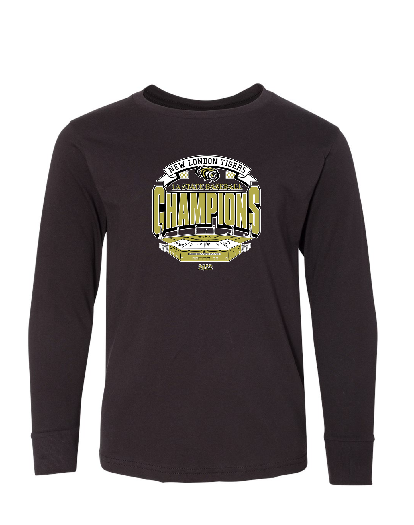 Youth Baseball Champions Long Sleeve