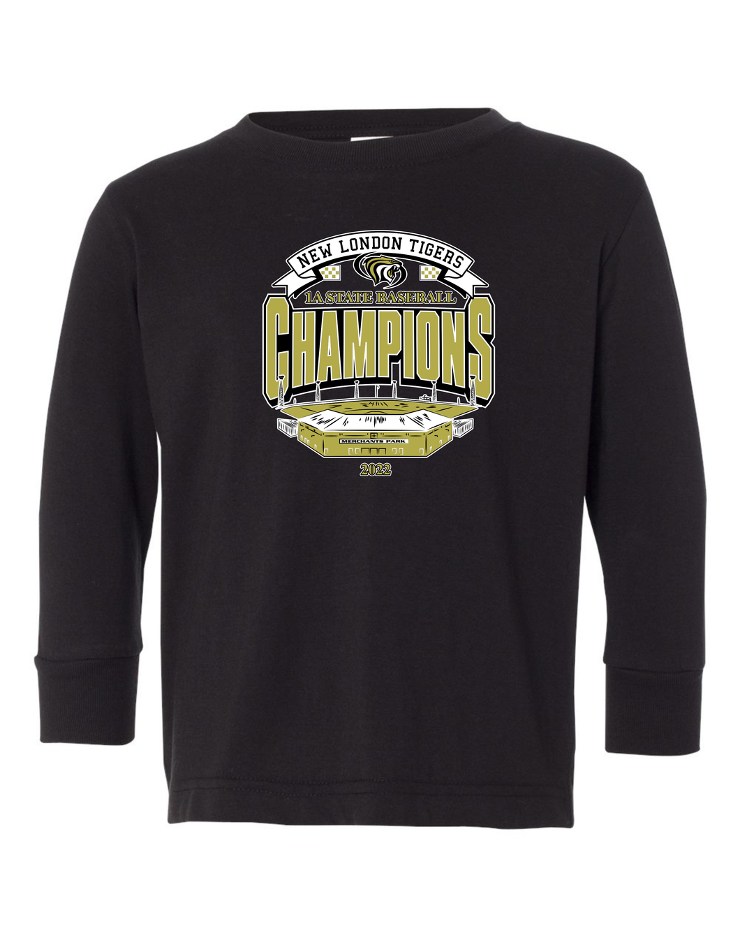 Youth Baseball Champions Long Sleeve