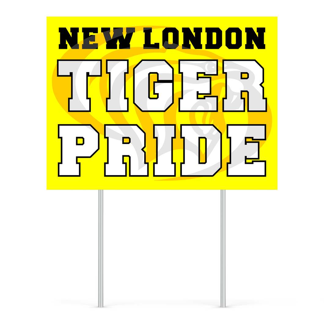 Tiger Pride Yard Sign